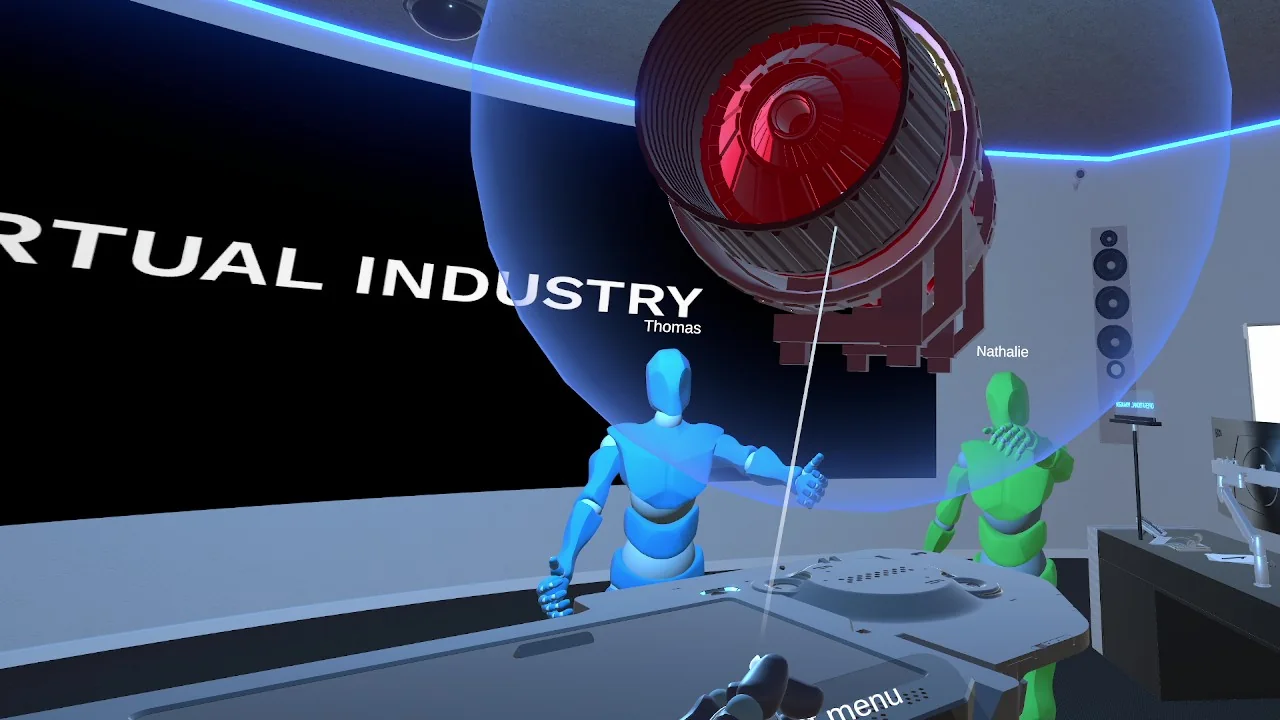 Catalogue produit exploré à plusieurs en réalité virtuelle
